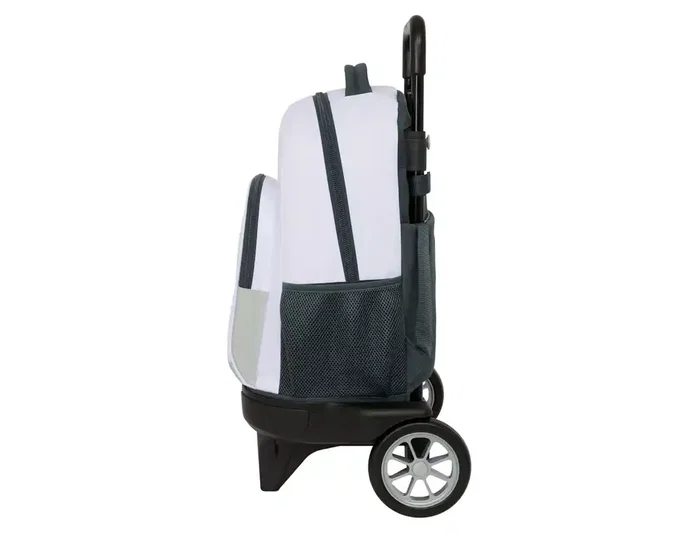 Safta Mochila con Ruedas Compact Evolution Real Madrid Equipación 25/26