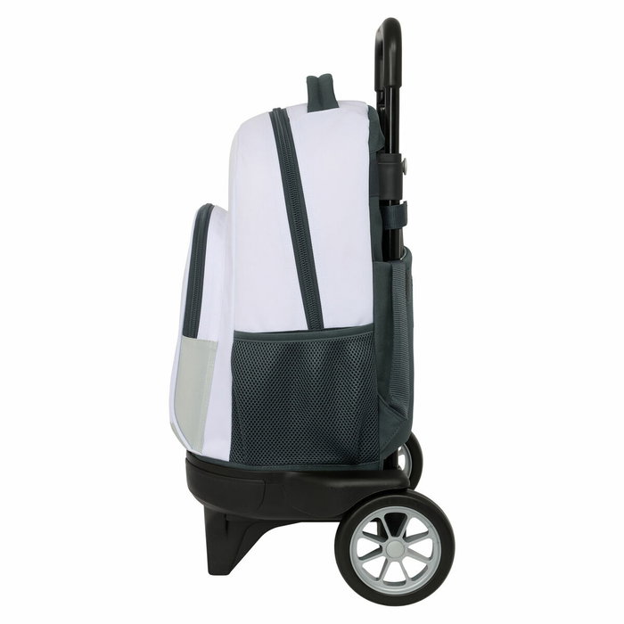 Safta Mochila con Ruedas Compact Evolution Real Madrid Equipación 25/26
