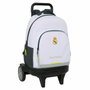 Safta Mochila con Ruedas Compact Evolution Real Madrid Equipación 25/26