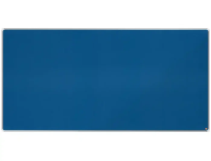 Nobo Premium Ecolabel Tablero de anuncios fieltro azul 2400x1200 mm Nobo Premium Ecolabel Tablero de anuncios fieltro azul 2400x1200 mm