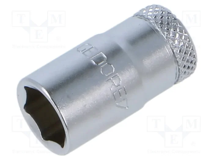 GEDORE Vaso de 6 ángulos HEX 9mm 1/4 pulgadas GEDORE Vaso de 6 ángulos HEX 9mm 1/4 pulgadas