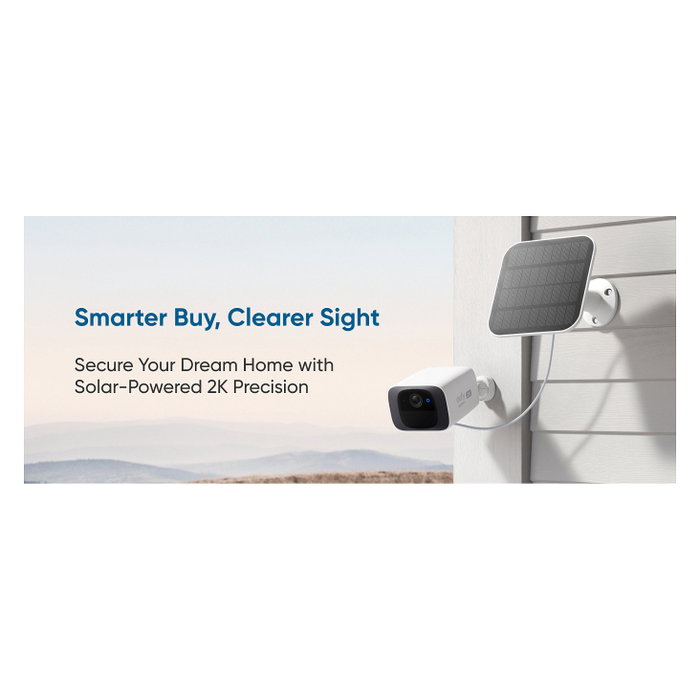 EUFY SoloCam C210 Cámara de Seguridad 2K con Panel Solar EUFY SoloCam C210 Cámara de Seguridad 2K con Panel Solar