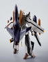 Macross Figura Hi-Metal R Chogokin VF-0S Phoenix (Roy Focker Use) & QF-2200D-B Ghost Set 14 cm