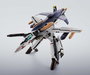 Macross Figura Hi-Metal R Chogokin VF-0S Phoenix (Roy Focker Use) & QF-2200D-B Ghost Set 14 cm
