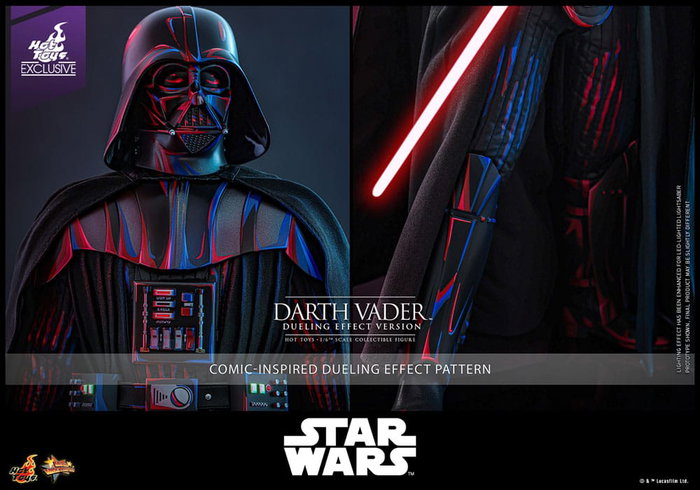 Star Wars Figura Movie Masterpiece 1/6 Darth Vader (Dueling Effect Version) Hot Toys Exclusive 35 cm Star Wars Figura Movie Masterpiece 1/6 Darth Vader (Dueling Effect Version) Hot Toys Exclusive 35 cm