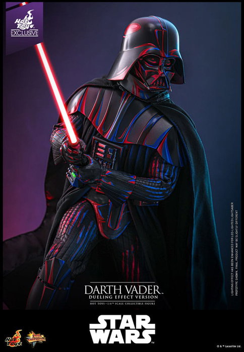 Star Wars Figura Movie Masterpiece 1/6 Darth Vader (Dueling Effect Version) Hot Toys Exclusive 35 cm Star Wars Figura Movie Masterpiece 1/6 Darth Vader (Dueling Effect Version) Hot Toys Exclusive 35 cm