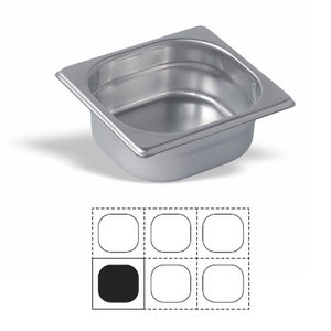 Vollrath Pujadas Cubeta GN 1/6 Inox 18/10 h 10 cm 1,6 l Vollrath Pujadas Cubeta GN 1/6 Inox 18/10 h 10 cm 1,6 l