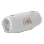 JBL Charge 6 Altavoz Bluetooth Portátil, Resistente al Agua IP67, Blanco, 45W RMS, Autonomía 24h, Bluetooth 5.4