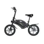 URBANGLIDE URB3700092633212 Bicicleta Eléctrica de Equilibrio - 36V 350W, Autonomía 18KM, Vel. 25KM/h, Neumáticos 16", Color Negro