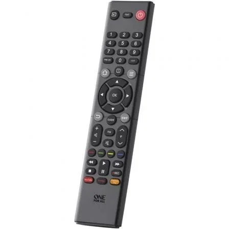 One For All Mando Universal URC1322 para TV TCL/Thomson, Mando de Reemplazo con Aprendizaje, Compatible con Todos los Modelos One For All Mando Universal URC1322 para TV TCL/Thomson, Mando de Reemplazo con Aprendizaje, Compatible con Todos los Modelos