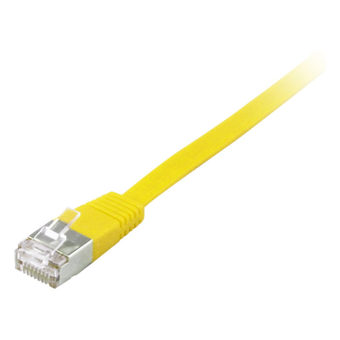 EQUIP Cable de parcheo Cat6a U/FTP plano 5m Amarillo