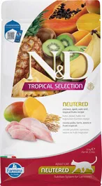 Farmina N&D Cat Tropical Selection Neutered Pollo Pienso para Gatos Esterilizados 1.5 kg