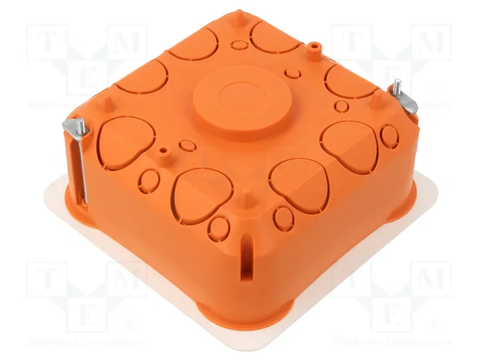 PAWBOL Caja de Instalación Naranja 100x100x40mm IP30
