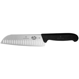 Victorinox Cuchillo Santoku Fibrox 17 cm, Plata / Negro