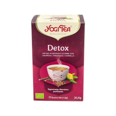 YOGI TEA Infusión Detox 17 bolsitas