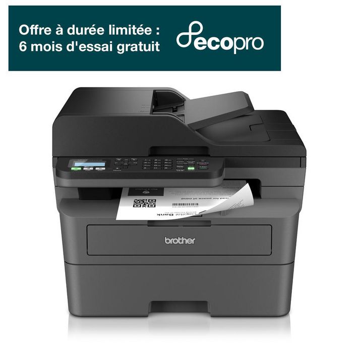 Brother MFC-L2800DW Multifunción Láser Monocromo WiFi, Fax y Dúplex Brother MFC-L2800DW Multifunción Láser Monocromo WiFi, Fax y Dúplex