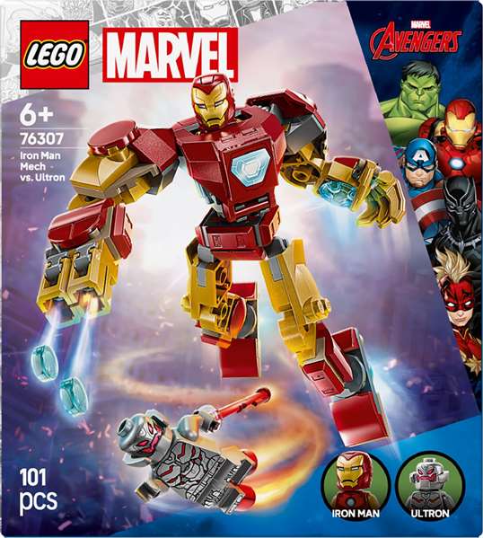 LEGO Armadura Robótica Iron Man vs. Ultrón 76307