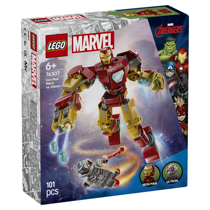 LEGO Marvel Armadura Robótica de Iron Man vs. Ultrón 76307 LEGO Marvel Armadura Robótica de Iron Man vs. Ultrón 76307