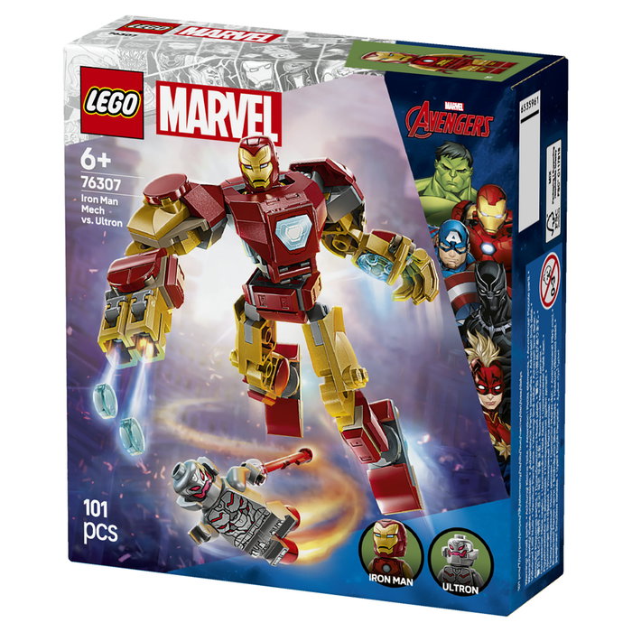 LEGO Marvel Armadura Robótica de Iron Man vs. Ultrón 76307 LEGO Marvel Armadura Robótica de Iron Man vs. Ultrón 76307