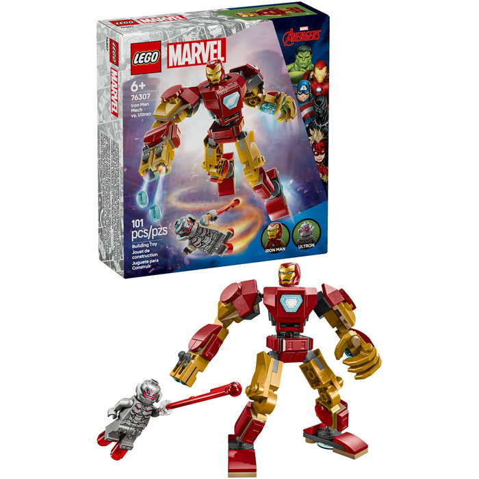 Lego Marvel 76307 Iron Man Mech vs. Ultron