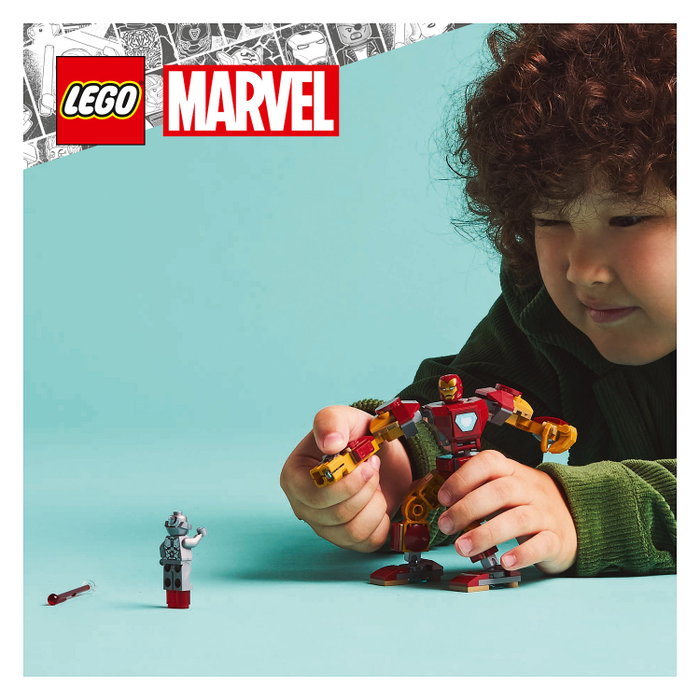 LEGO Armadura Robótica Iron Man vs. Ultrón 76307