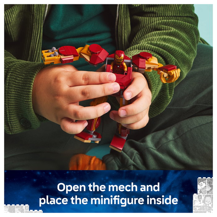 LEGO Armadura Robótica Iron Man vs. Ultrón 76307