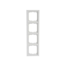 BUSCH-JAEGER BJ 1724-184K Rahmen Future Linear, 4f, Color Blanco Estudio para Instalación Eléctrica