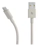 Apple Beats Cable de Carga USB 2.0 USB-A a USB-C Trenzado (1.5 m, Blanco) Compatible con iPhone, iPad, AirPods - Carga Rápida, Plug and Play