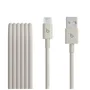 Apple Beats Cable de Carga USB 2.0 USB-A a USB-C Trenzado (1.5 m, Blanco) Compatible con iPhone, iPad, AirPods - Carga Rápida, Plug and Play