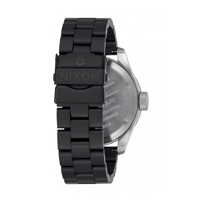 Nixon A9742541 con correa de acero inoxidable negra