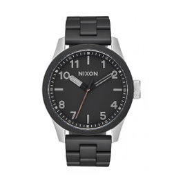 Nixon A9742541 con correa de acero inoxidable negra