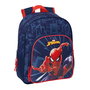 Mochila Escolar Spider-Man Azul 27 x 33 x 10 cm