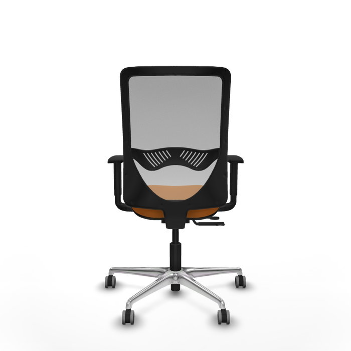 PIQUERAS Y CRESPO Silla de oficina Zulema Naranja y Gris PIQUERAS Y CRESPO Silla de oficina Zulema Naranja y Gris