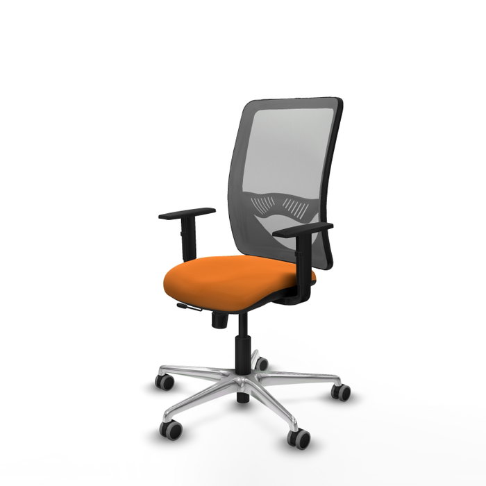 PIQUERAS Y CRESPO Silla de oficina Zulema Naranja y Gris PIQUERAS Y CRESPO Silla de oficina Zulema Naranja y Gris