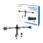 LogiLink Soporte triple para monitores de 17-27 pulgadas con brazo ajustable