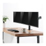 LogiLink Soporte triple para monitores de 17-27 pulgadas con brazo ajustable