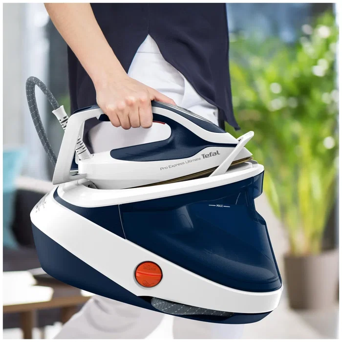 Tefal Pro Express Ultimate II GV9712E0 Steam Iron 3000W Azul Blanco