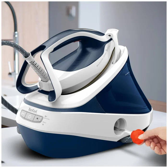 Tefal Pro Express Ultimate II GV9712E0 Steam Iron 3000W Azul Blanco