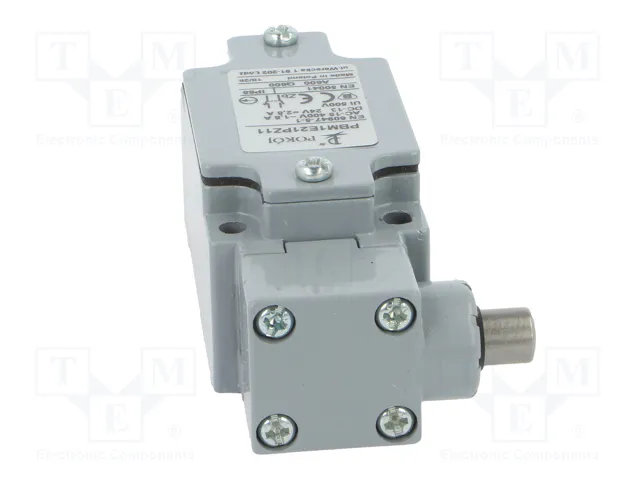 POKÓJ Interruptor de fin de carrera con espárrago Ø10mm, NO + NC, 10A