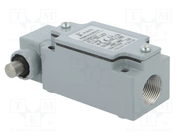POKÓJ Interruptor de fin de carrera con espárrago Ø10mm, NO + NC, 10A