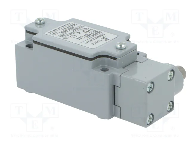 POKÓJ Interruptor de fin de carrera con espárrago Ø10mm, NO + NC, 10A
