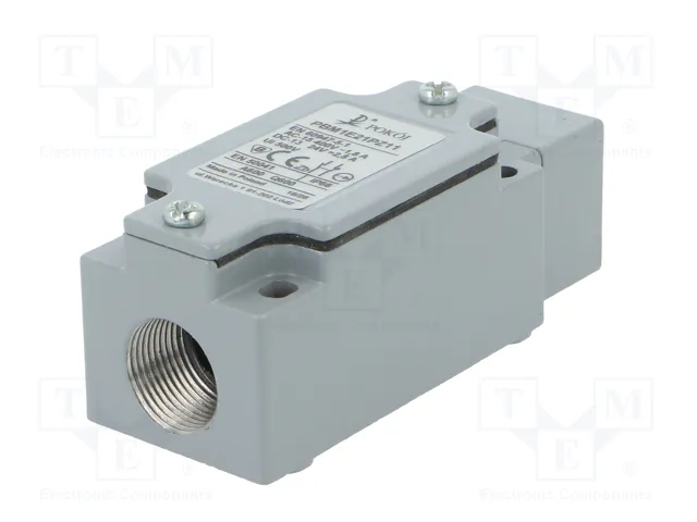 POKÓJ Interruptor de fin de carrera con espárrago Ø10mm, NO + NC, 10A