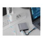 Conceptronic DONN13G 4-in-1 Docking Station USB-C con 2x HDMI, USB-C PD y USB-A 3.0, Gris