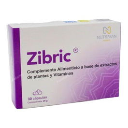 NUTRASAN Zibric 30 Capsulas