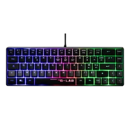 THE G-LAB Teclado Gaming TKL de Membrana