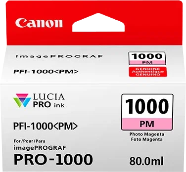 Canon PFI-1000 PM Photo Magenta Canon PFI-1000 PM Photo Magenta