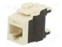 PANDUIT Conector RJ45 hembra Cat 6a blanco