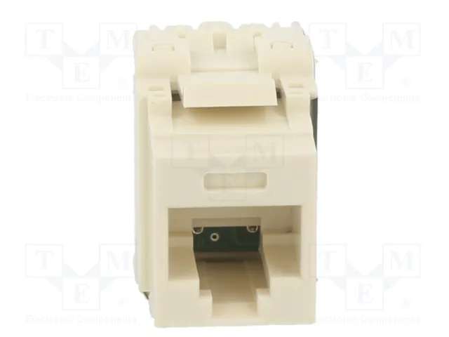 PANDUIT Conector RJ45 hembra Cat 6a blanco
