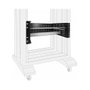 DeLOCK Soporte para rieles DIN 19″ 4U, negro