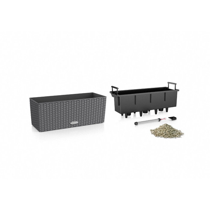 Lechuza Jardinera Balconera Cottage 50 Moka 8 L LEC4008789156051